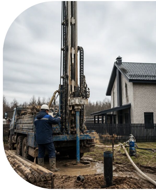 Бурение скважин на воду под ключ в Красноярске от 121920 р. | АПаруса-Крс